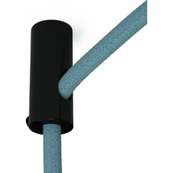 Příslušenství pro svítidlo CREATIVE CABLES Decentralizér pro textilní kabely Varianta: Ø 20 x 40 mm, černá