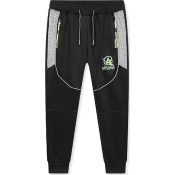 KUGO SOFTSHELLOVÉ ZATEPLENÉ TEPLÁKY GK8651, velikost 134 - 164 Barva: Černá, Velikost: 152