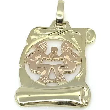 Přívěsek Diante Zlatý přívěsek s motivem blížence 31505926