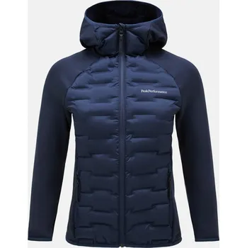 Dámská větrovka BUNDA PEAK PERFORMANCE W ARGON HYBRID HOOD BLUE SHADOW