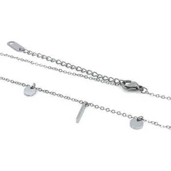 Náhrdelník Šperky Jan Kos Jan Kos jewellery Řetízek s přívěskem z oceli 12118105