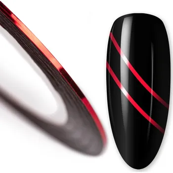 Nailee Zdobení - Nail Art pásek červený