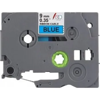 Pásek do tiskárny Naplnka Kompatibilní páska s Brother TZ-FX521 / TZe-FX521, 9mm x 8m, flexi,