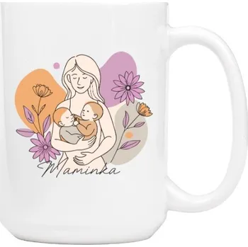 Hrnek velký s potiskem Maminka - podporující