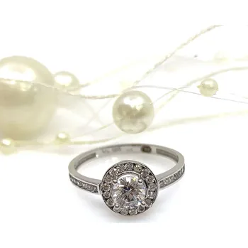 Prsten Diante Zlatý prsten se zirkony 59639149