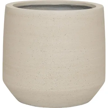 Květináč Harith Beige Washed M - Ø 42 cm / V 38 cm