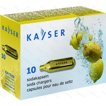 Kayser | sifonové bombičky, balení 10 ks (Bombičky do sifónové láhve - 10 ks)