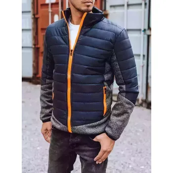 Dstreet Pánská přechodová bunda Imuni tmavě modrá M TX3783 37104