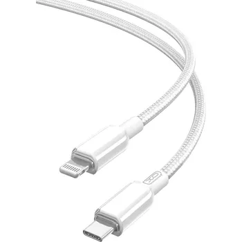 Datový kabel XO datový kabel NB-Q250A PD USB-C - Lightning 1,0m 27W white