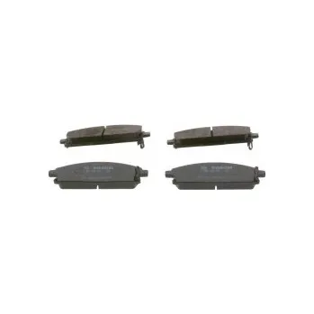 Brzdová destička Brzdové destičky 159mm Nissan X-TRAIL I (T30) - Bosch