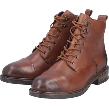 Dámské polobotky Dámská kožená obuv 71442-25 Rieker hnědá Barva: braun, Velikost: 42