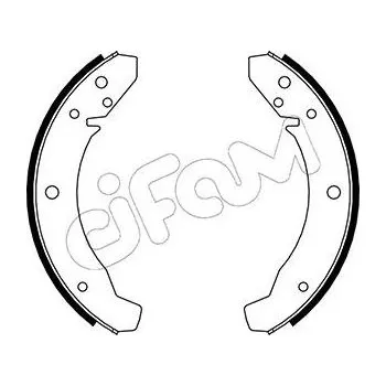 Brzdová čelist Sada brzdových čelistí CIFAM 153-459