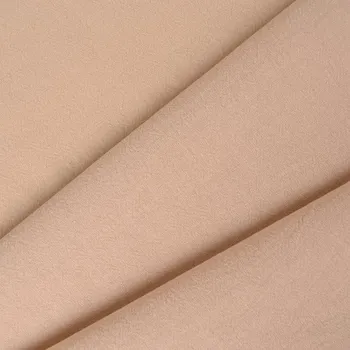 Bavlna se lněným vzhledem světle béžová