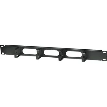 kabelová chránička Intellinet 204279 organizér kabelů Skříň Držák na kabely Černá 1 kusů