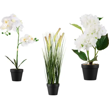 umělá květina LIVARNO home Umělá orchidej / okrasná tráva / hortenzie