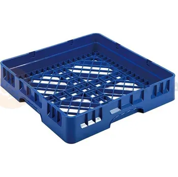 Univerzální čisticí prostředek Koš na sklo max. výška skla: 70 mm, modrý | AMERBOX, 877555