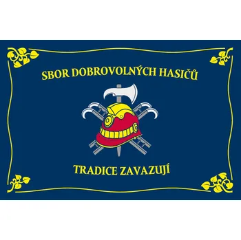 Vlajka Hasičská vlajka tradiční 2 tištěná Alerion
