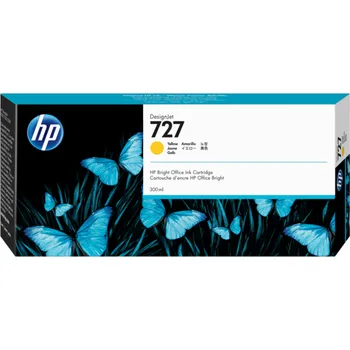 Hewlett-Packard 727 • F9J78A Yellow - Original