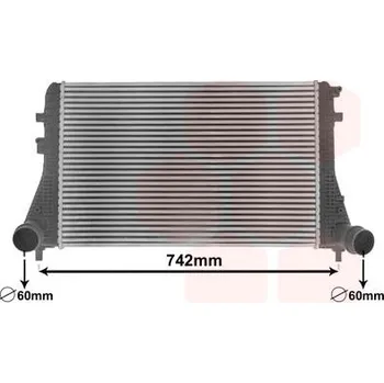 Turbodmychadlo chladič turba VAN WEZEL 58014701
