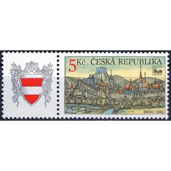 Poštovní známka Česká pošta (2000) č. 244 ** - K (1) - Česká republika - Brno 2000