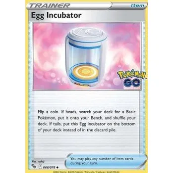 Volný čas PGO 066/078 Egg Incubator - Pokémon GO Stav: Near Mint, Verze: NORMAL
