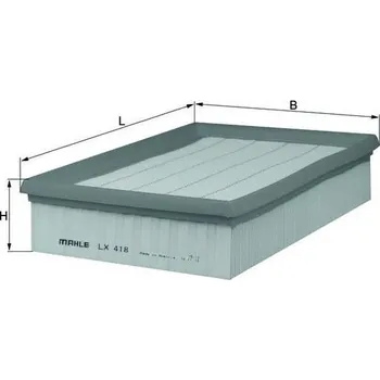 Vzduchový filtr Vzduchový filtr MAHLE LX 418