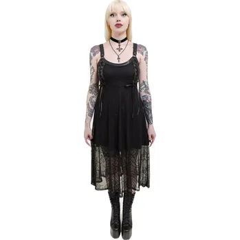 Dámské šaty šaty dámské KILLSTAR - Anne Arkist - Black - 3XL