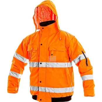 Pracovní obuv Bunda CXS-LEEDS, CXS-výstražná, pánská, oranžová, vel. M, CANIS
