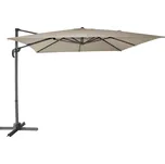 Závěsný slunečník s podstavcem 270x270 cm