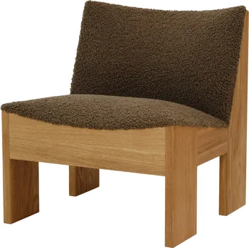 Křeslo NEW WORKS Křeslo Tenon, Natural Oak / Mocha