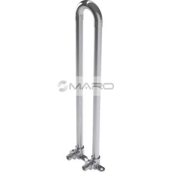 rozdělovač topení KAN-therm ultraLINE Garnitura koncová dvojitá s Cu trubkou 15 mm x 300 mm, pro axiální lisování 14 mm, 2509071006