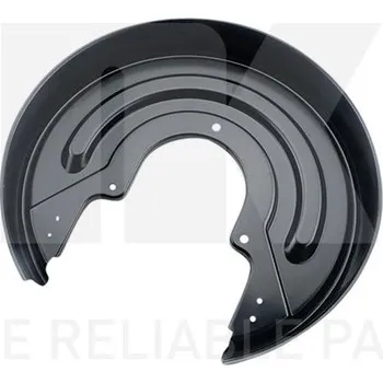 Brzdový kotouč Ochranný plech proti rozstřikování, brzdový kotouč NK 2347127