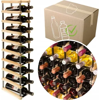 Stojan na víno Stojan na víno RW-8 1x9 regál na 9 lahví vína