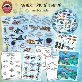 Morsti Zivocichove Seznam (mořských živočichů, Některé druhy, mořských ekosystémech) Morsti Zivocichove Seznam