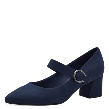 Dámské lodičky DÁMSKÉ LODIČKY MARCO TOZZI 2-24422-43 805 MODRÁ Barva: MODRÁ, Velikost: 40