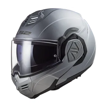 Helma na motorku překlápěcí helma Advant solid titan Velikost: S