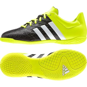 Kopačky Adidas - Ace 15.4 Indoor Junior Football Trainers – Black/Yellow (Adidas - Ace 15.4 Indoor Junior Football Trainers )