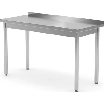 Dílenský stůl Stůl sezadní deskou – šroubovaný, hloubka 600 mm, HENDI, Profi Line, 1000x600x(H)850mm