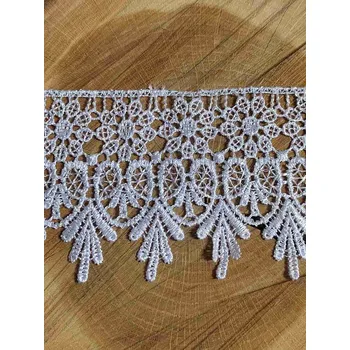 Krajka Vzdušná krajka šíře 80 mm barva bílá