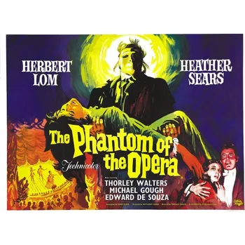 Plakát Plakát, Obraz - Phantom Of Opera 1962 04