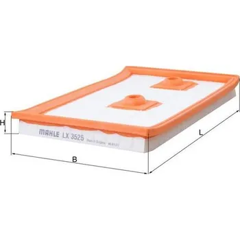 Filtr do auta Vzduchový filtr MAHLE LX 3525