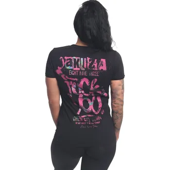 Dámské tričko Dámské triko Yakuza FU Urban Crew Neck 23130 black velikost: XXL