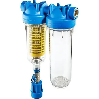 vodní filtr ATLAS FILTRI - Itálie | HYDRA RAINMASTER DUO RAH+P filtr na užitkovou i pitnou vodu (vodní filtr-filtrace pitné vody) - HYDRA RAINMASTER DUO 3/4" patrona RAH + prázdná 6096 HYDRA R DUO RAH+P