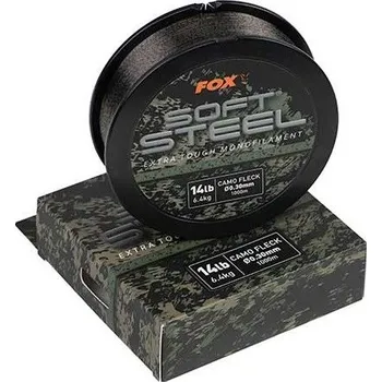 Fox International Fox vlasec Soft Steel Fleck Camo Mono 1000 m Varianta: ø 0,35 mm 8,2 kg (CML201)