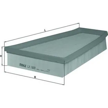 Vzduchový filtr Vzduchový filtr KNECHT LX 1609