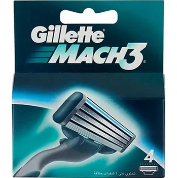 Náhradní žiletka na holicí strojek Gillette (4 ks)