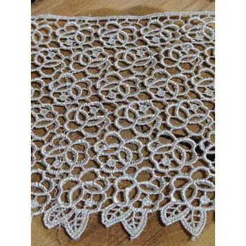 Krajka Vzdušná krajka šíře 14 cm barva krémová , Délka 1 m