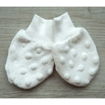 Rukavice AMÁLKA Rukavičky MINKY, smetanové Velikost: 56-68