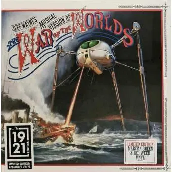Zahraniční hudba 2LP Jeff Wayne: Jeff Wayne's Musical Version Of The War Of The Worlds CLR | LTD 2024 Coloured Martian Green & Red Weed Vinyl Limited Edition