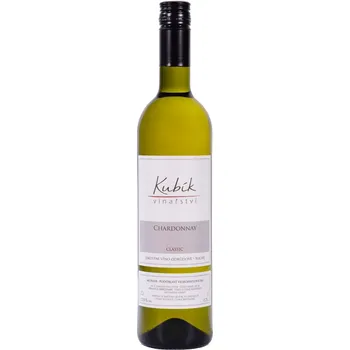 Víno Chardonnay, Vinařství Kubík, Velké Bílovice (2024)